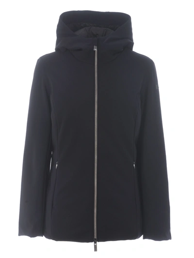 Rrd - Roberto Ricci Design Rrd Winter Storm Lady Down Jacket In Technical Stretch Fabric In Nero