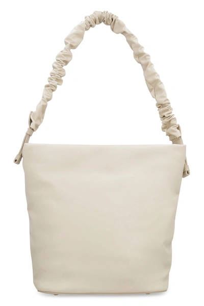 Nico Giani Adenia Leather Tote In White