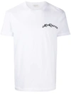 ALEXANDER MCQUEEN EMBROIDERED LOGO T-SHIRT