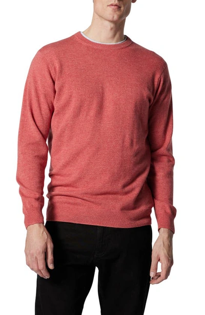 Rodd & Gunn Men's Queenstown Optim Wool-cashmere Jumper In Dusty Rose