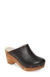 Cordani Zorba Clog In Black Leather