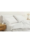 Casper Sateen 276 Thread Count Organic Cotton Sheet Set In White