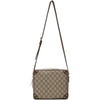 GUCCI BROWN GG SHOULDER BAG