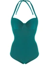 Amir Slama Plain One-piece In Green