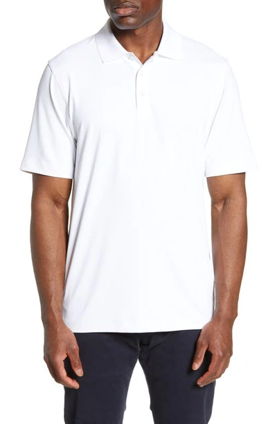 Cutter & Buck Forge Drytec Solid Performance Polo In White
