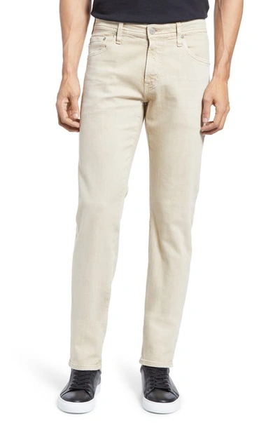 Ag Tellis Slim-fit Stretch-denim Jeans In 7yrs Sul Chai Latte