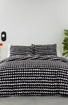 Marimekko Ruukku Cotton Percale Comforter Bedding Set In Black
