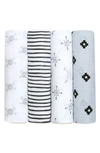 ADEN + ANAIS 4-PACK CLASSIC SWADDLING CLOTHS,2061
