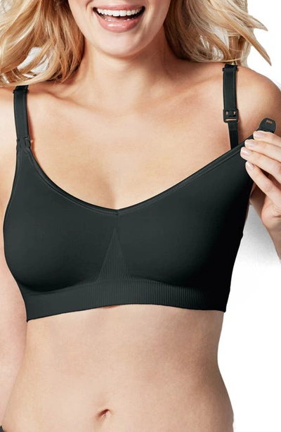 Bravado Designs Body Sculpt Sheer Wireless Everyday T-shirt Bra In Black