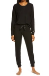 Pj Salvage Ski Pajamas In Black