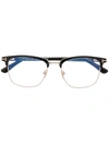 Tom Ford Square-frame Glasses In Black
