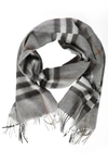 BURBERRY BURBERRY SCARFS GREY