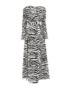 ATTICO THE ATTICO WOMAN MAXI DRESS WHITE SIZE 6 POLYESTER, GLASS,15074484QE 1