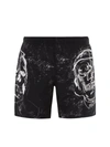 ALEXANDER MCQUEEN ALEXANDER MCQUEEN SKULL PRINTED SWIM SHORTS