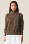 GANNI CASHMERE MIX PULLOVER,5714667124195