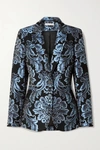 ALICE AND OLIVIA BRISTOL BROCADE BLAZER