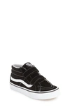 Vans Kids' 'sk8-hi Reissue V' Sneaker In Black/ True White