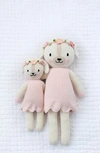 Cuddle+kind Cuddle + Kind Dog Stuffed Animal In Pink