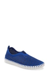 ILSE JACOBSEN TULIP 139 PERFORATED SLIP-ON SNEAKER,TULIP 139