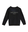 BALMAIN KIDS LOGO SWEATSHIRT (4-16 YEARS),16102891