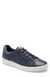 Ecco Soft 7 Street Sneaker In Marine/ Marine/ Navy