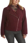 ADYSON PARKER FAUX SHEARLING MOTO JACKET,ACK0111X05