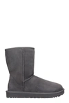 Ugg Classic Ii Genuine Shearling Lined Short Boot In Gray