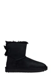 Ugg Mini Bailey Bow Ii Shoes In Black