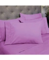 Sweet Home Collection Full 6-pc Sheet Set Bedding In Plum