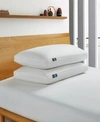 Serta White Goose Feather & Down Fiber Side Sleeper 2-pack Pillow, King In White