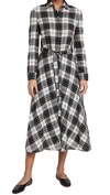 ROSETTA GETTY APRON WRAP SHIRTDRESS