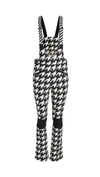 PERFECT MOMENT ISOLA RACING PRINT PANT BLACK/SNOW WHITE HOUNDSTOOTH,PMOME30122