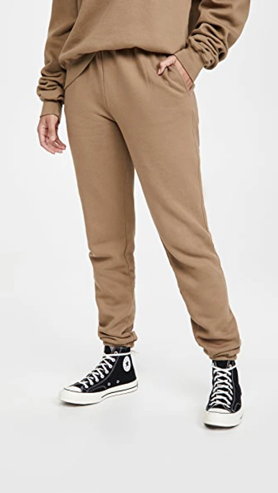 Good American Active Boyfriend Sweatpants In Putty