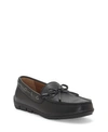 Vince Camuto Mocc Little Boys Classic Driving Slip-on Dress Shoe In Black 04
