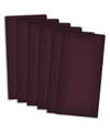 Design Imports Variegated Napkin, Set Of 6 In Purple