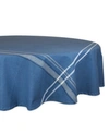 DESIGN IMPORTS FRENCH CHAMBRAY TABLECLOTH 70" ROUND