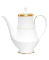 Noritake Crestwood Gold Coffee Server In Gold