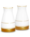 Noritake Crestwood Gold Salt & Pepper In Gold