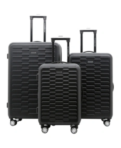 Travelers Club 3-pc. Shannon Spinner Expandable Luggage Set In Black