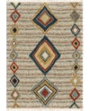 EDGEWATER LIVING PASSAGE TRIBAL DOOR BONE 7'10" X 10'10" AREA RUG