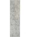 Nourison Rustic Textures Rus01 Ivory 2'2" X 7'6" Runner Rug In Ivory