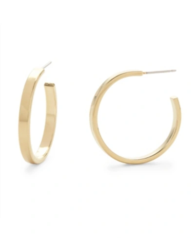 Brook & York Lexi Metal Hoops Earrings In Gold-tone