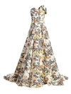 OSCAR DE LA RENTA WOMEN'S STRAPLESS FLORAL BALL GOWN,0400011646513