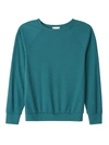 Eberjey Mina Ringer Sweatshirt In Green