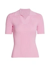 JACQUEMUS MESH POLO KNIT SHIRT,400012529253