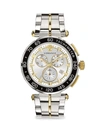 VERSACE MEN'S GRECA STAINLESS STEEL BRACELET CHRONOGRAPH WATCH,400013041011