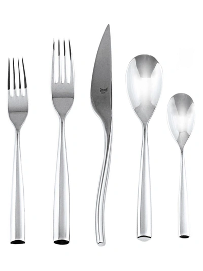 Mepra Arte 5-piece Place Setting In Stainless Shiny