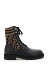 FENDI BIKER BOOTS FF KNIT