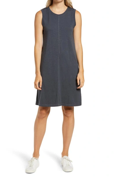 Caslonr Muscle Tank Dress In Grey Ebony