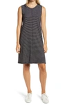 Caslonr Caslon Muscle Tank Dress In Black- White Stripe